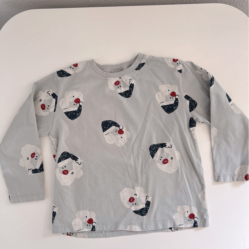 Zara Kids Santa Shirt